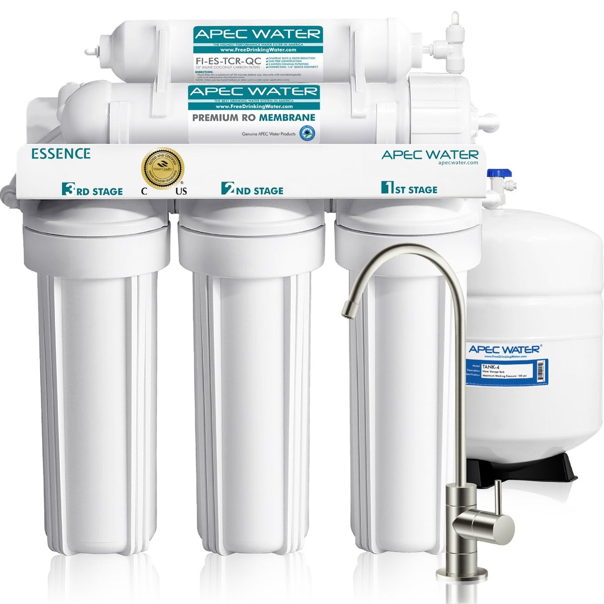 APEC Water Systems Essence ROES-50 Under-Sink RO