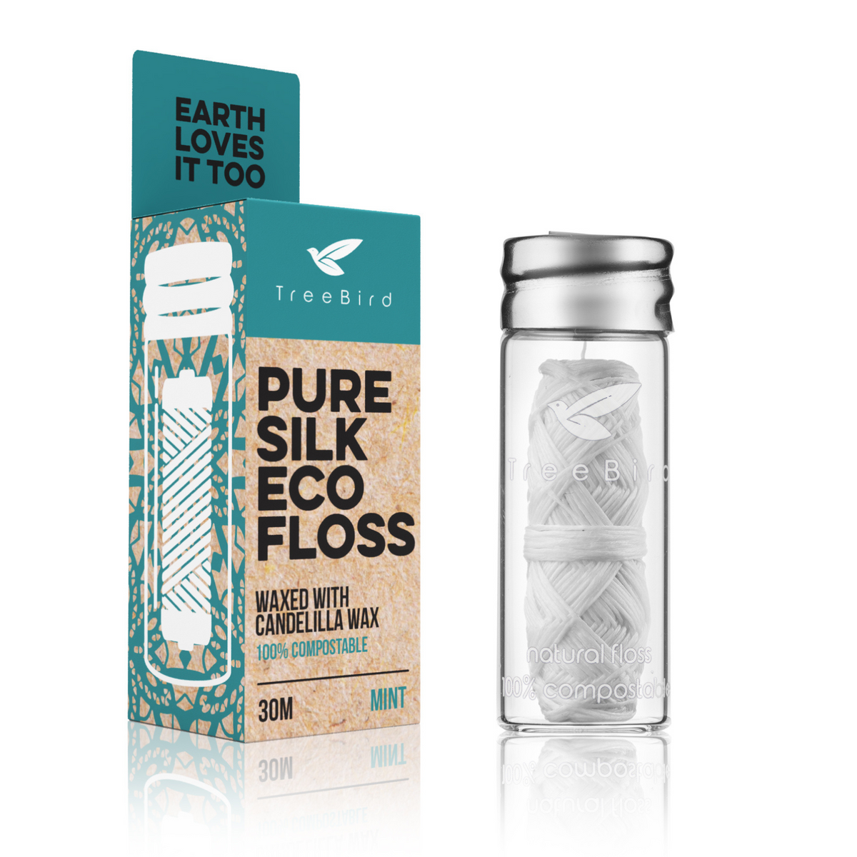 TreeBird Pure Silk Eco Floss