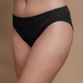 Cottonique Latex-Free High-Cut Panty