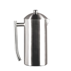 Frieling double-wall brushed stainless steel French press coffee maker