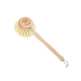 Burstenhaus Redecker original wooden dish brush with beechwood handle and natural tampico fiber bristles