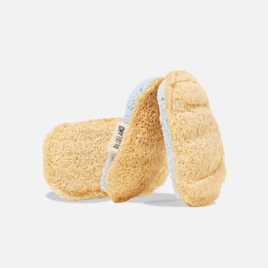 Blueland Scrub Sponge, two-sided plant cellulose and natural luffa dish sponge