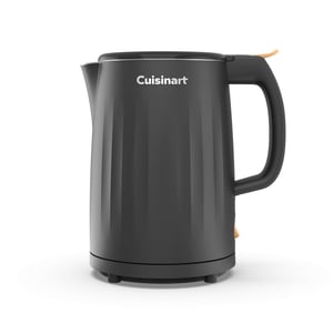 Cuisinart Soho 1 L Double-Wall Electric Kettle (CK-10BK) in black, compact cordless kettle