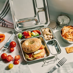 Dalcini Stainless Stainless Bento Box