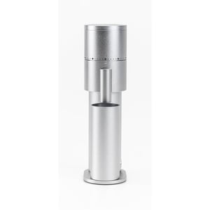 Option-O LAGOM mini 2 compact electric coffee grinder in machined anodised aluminium