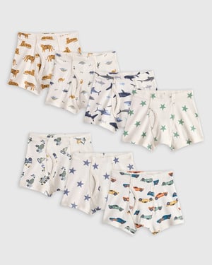 Quince Kids' 100% Organic Cotton Underwear