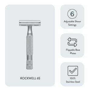 Rockwell Razors 6S Adjustable Safety Razor
